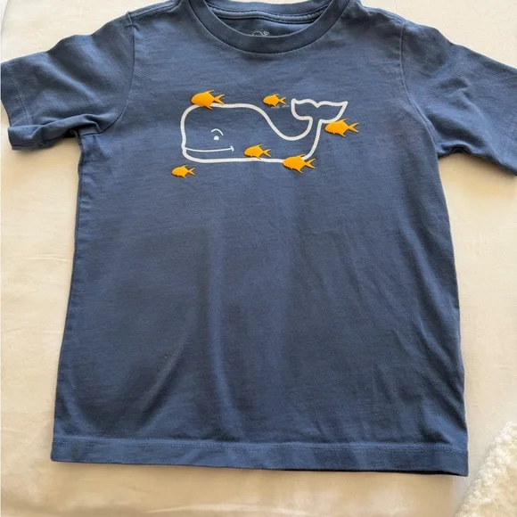 Vineyard Vines Boys' Long Sleeve Tees in Navy, Blue, White, Red, Mint, Gray - Picture 2 of 10